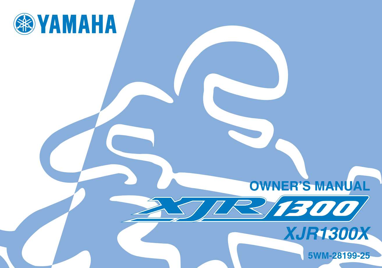 Yamaha XJR1300 X 2008 Owner’s Manual