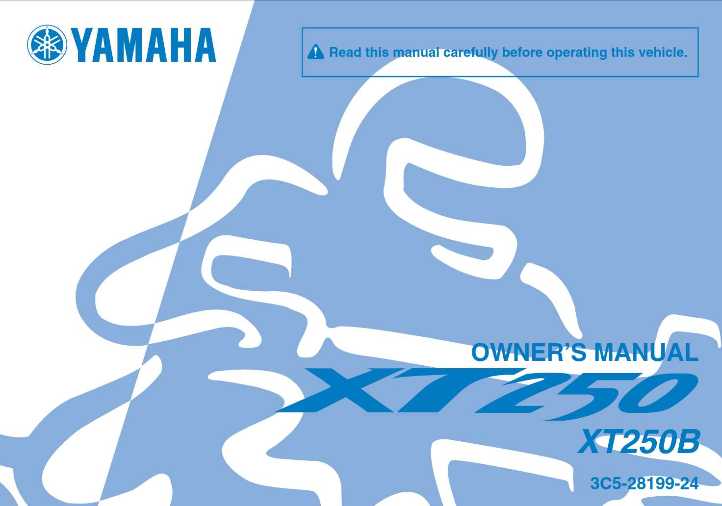 Yamaha XT – ProCarManuals.com