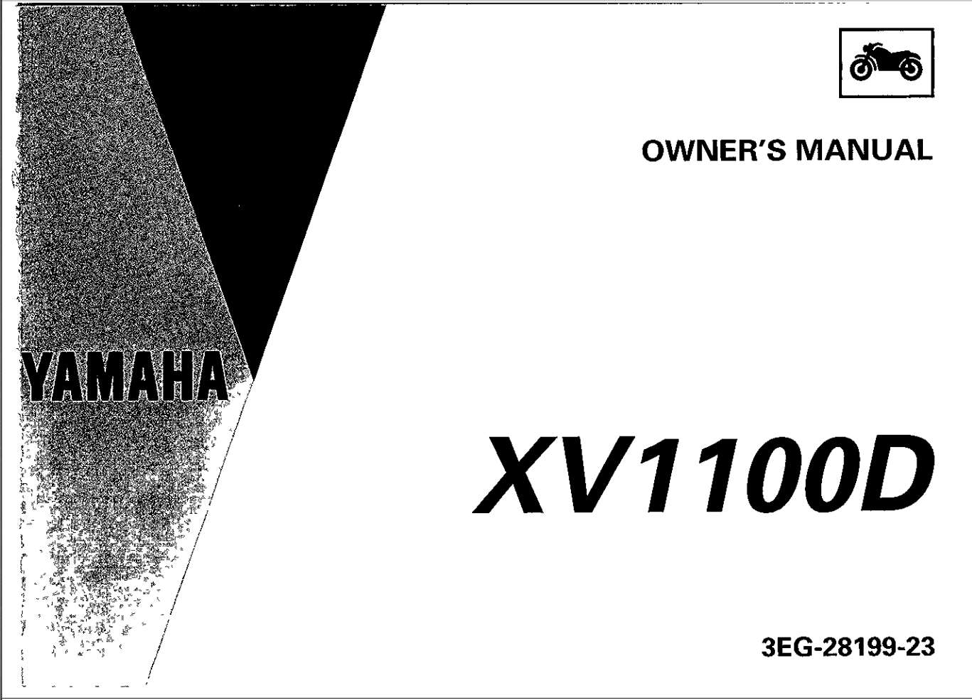 Yamaha XV1000 D 1992 Owner’s Manual