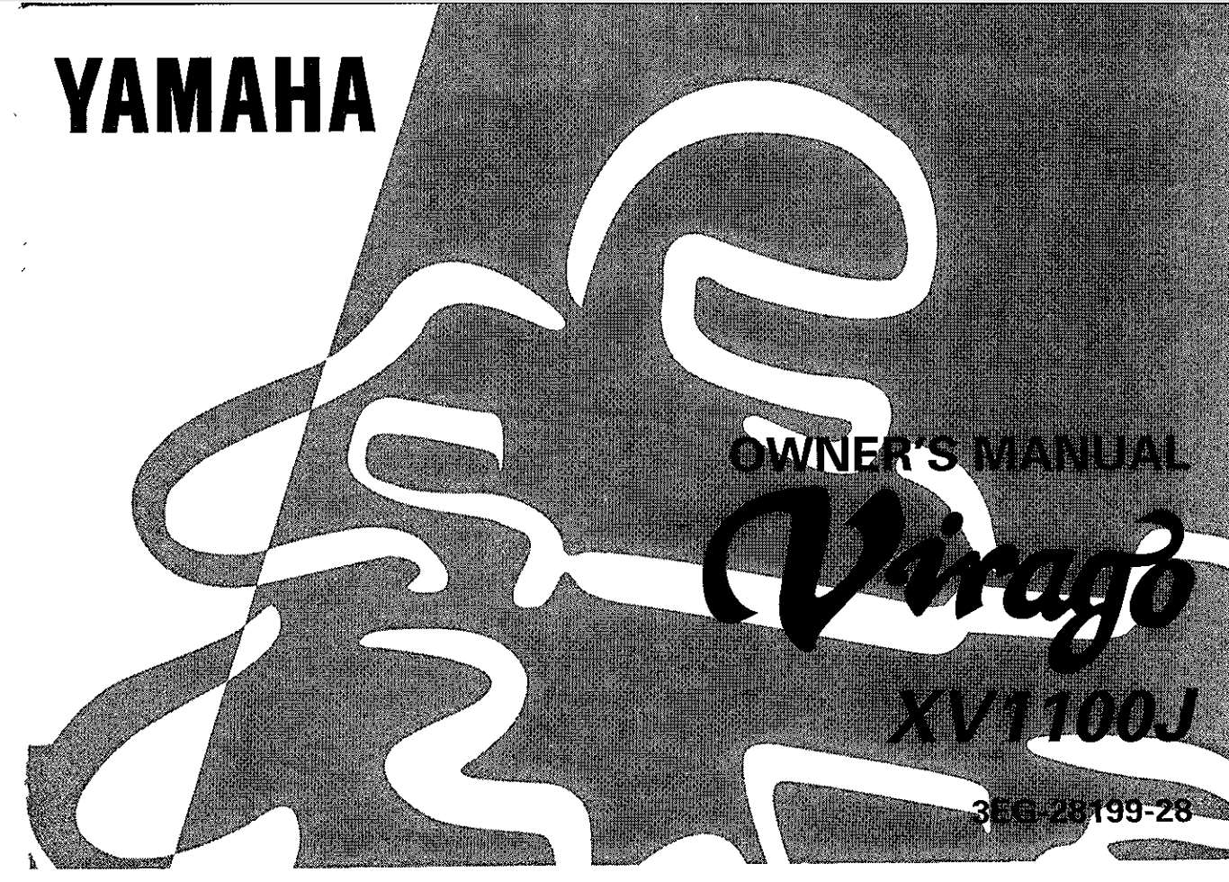 Yamaha XV1000 J 1997 Owner’s Manual