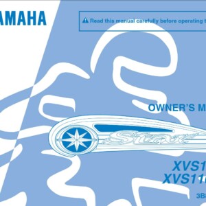 Yamaha XVS1100 (A) (AA) 2011 Owner’s Manual