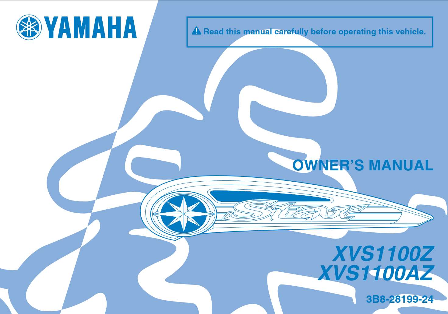 Yamaha XVS1100 (A) (AZ) 2010 Owner’s Manual