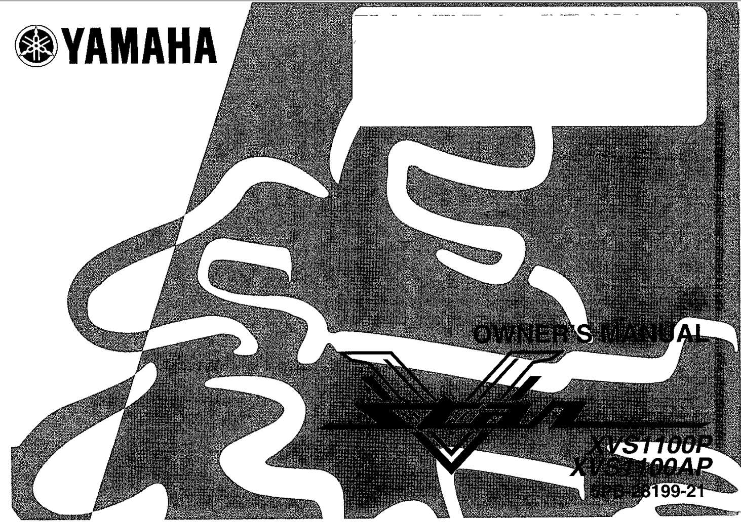 Yamaha XVS1100 (P) (AP) 2002 Owner’s Manual
