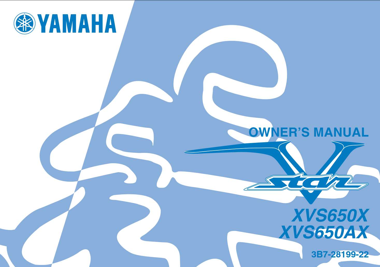 Yamaha XVS650 (Z) (AX) 2007 Owner’s Manual