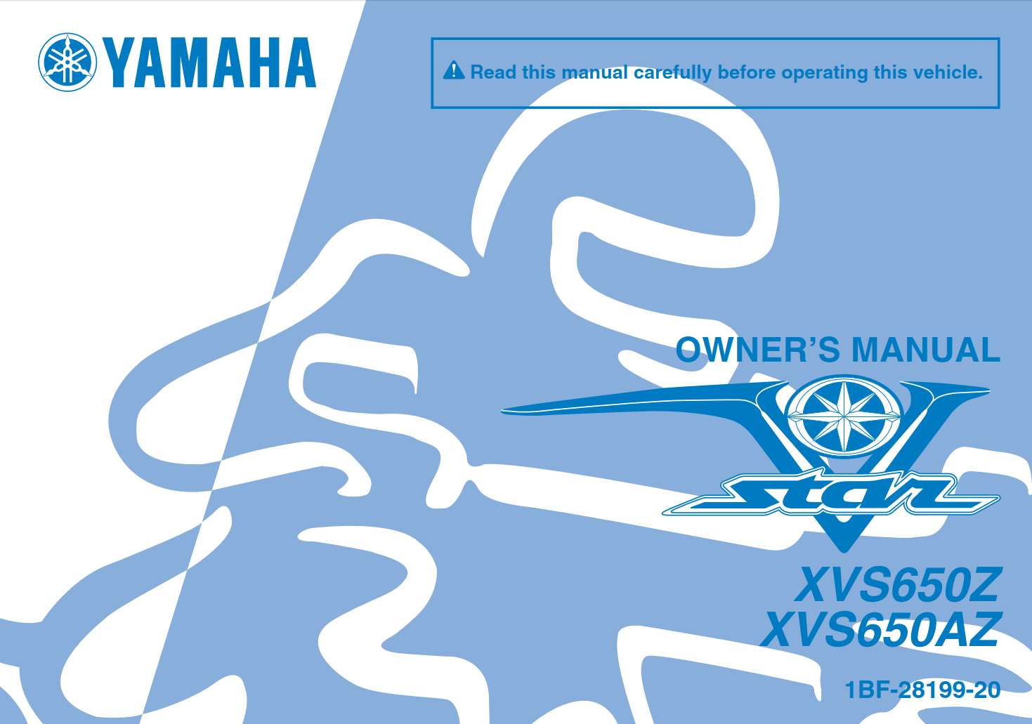 Yamaha XVS650 (Z) (AZ) 2010 Owner’s Manual