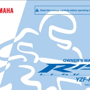 Yamaha YZFR15 A 2011 Owner’s Manual