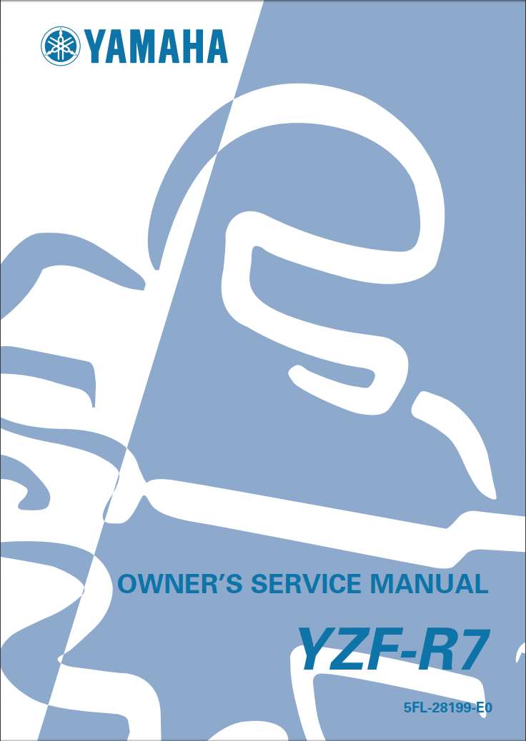Yamaha YZFR7 2000 Owner’s Manual