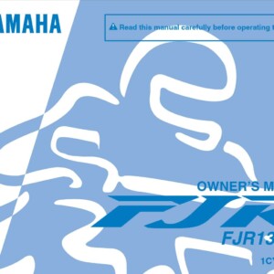 YamahaFJR1300 AZ 2010 Owner’s Manual