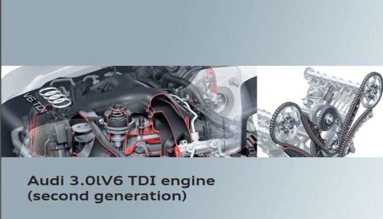 Self Study Program 479 - Audi 3.0lV6 TDI engine (second generation)
