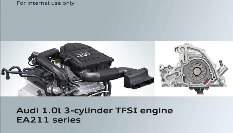 Self Study Program 639 - Audi 1.0l 3-cylinder TFSI engine EA211 series