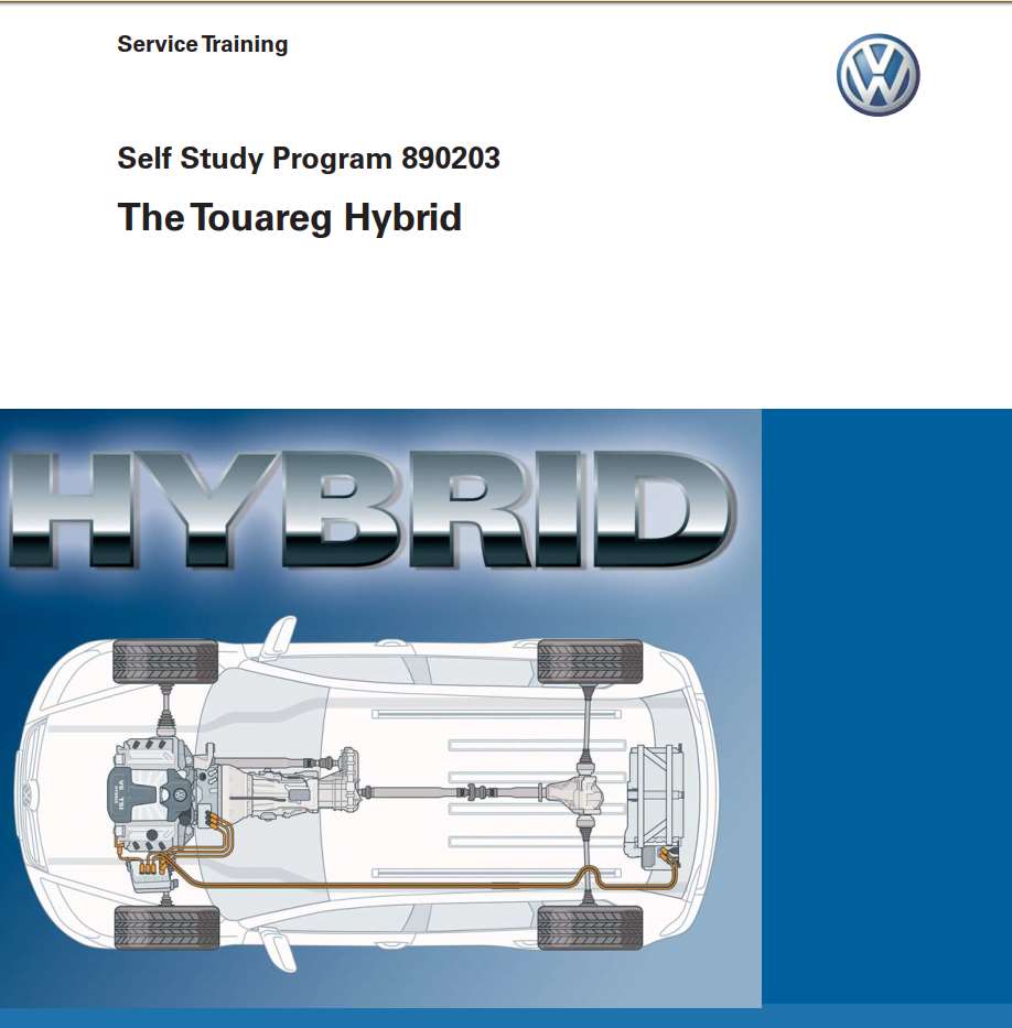 Self Study Program 890203 - The Touareg Hybrid