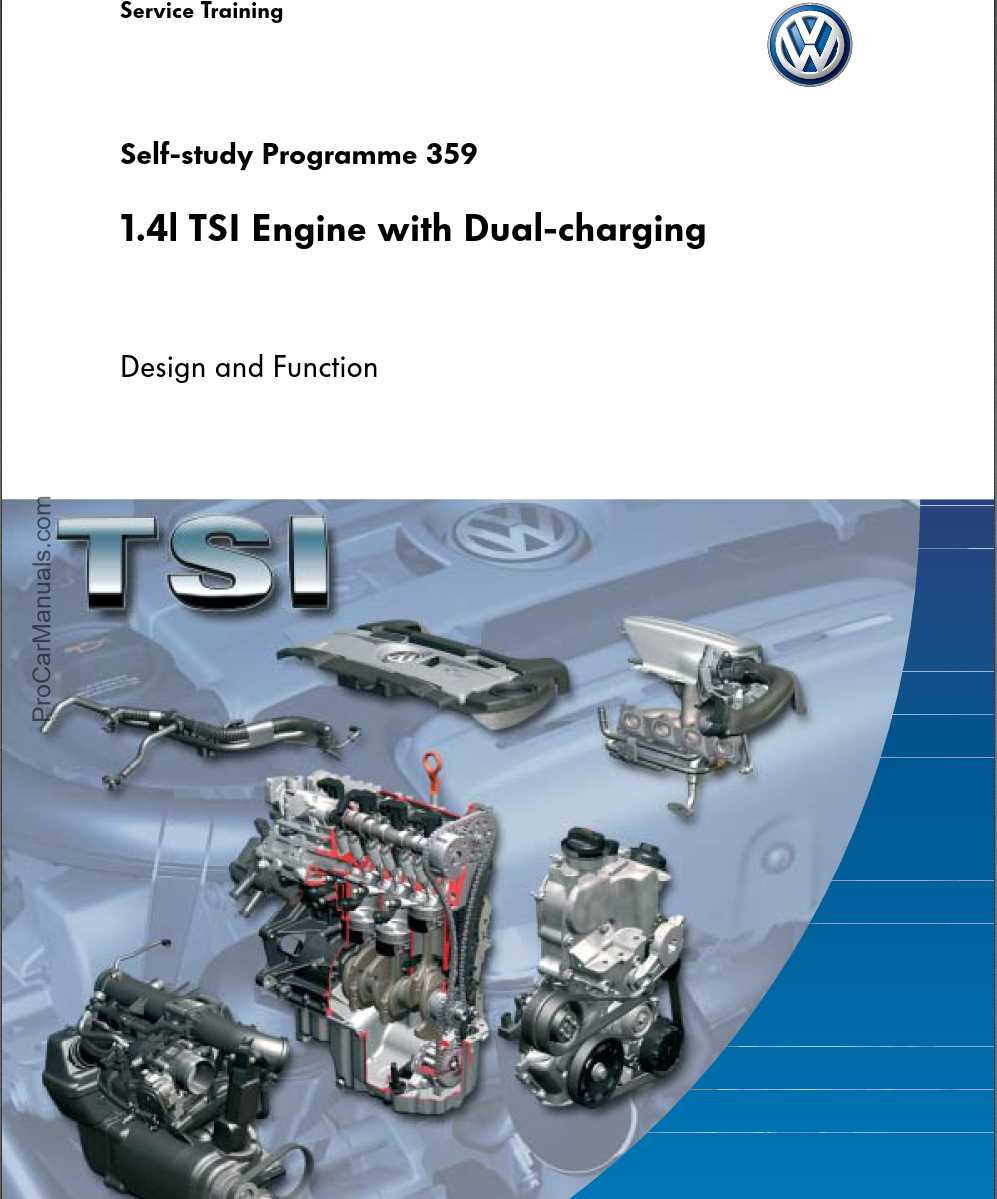Self Study Program 359 - 1.4L TSI Engine with Dual-charging