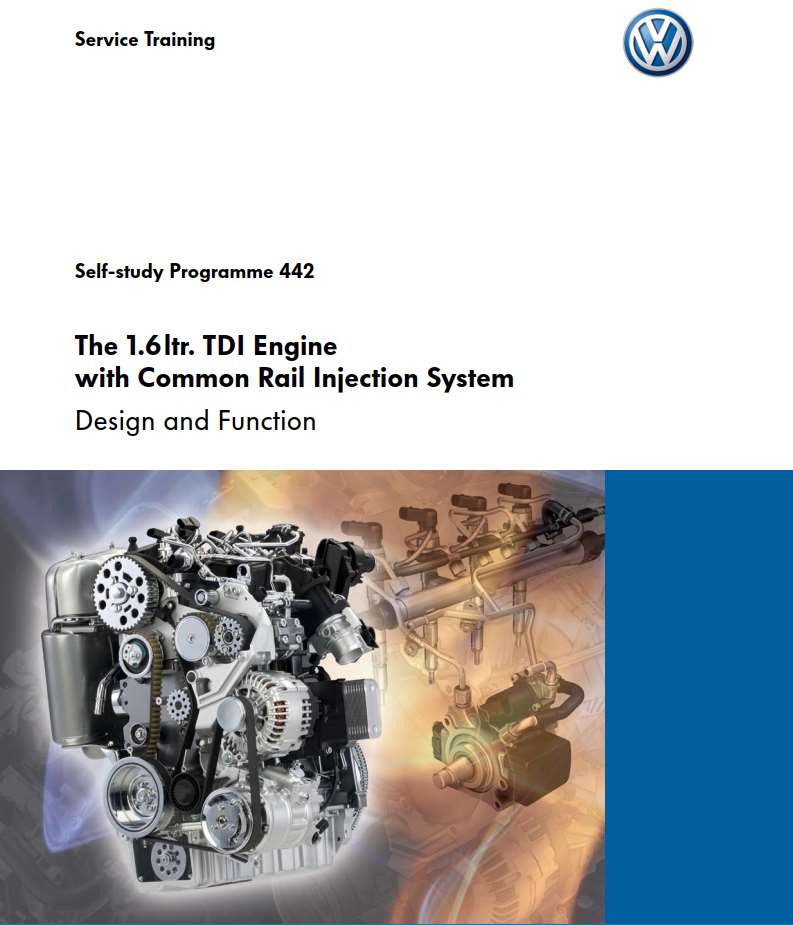 Self Study Program 442 - The 1.6ltr. TDI Engine