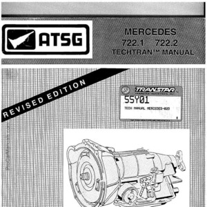 Mercedes 722.1 722.2 Transaxle Service Manual – ATSG (Automatic Transmission Service Group)