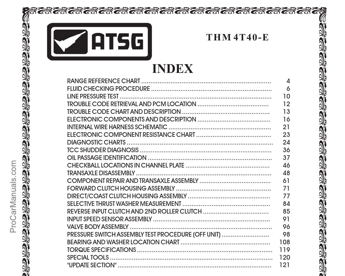THM 4T40-E – ATSG (Automatic Transmission Service Group)