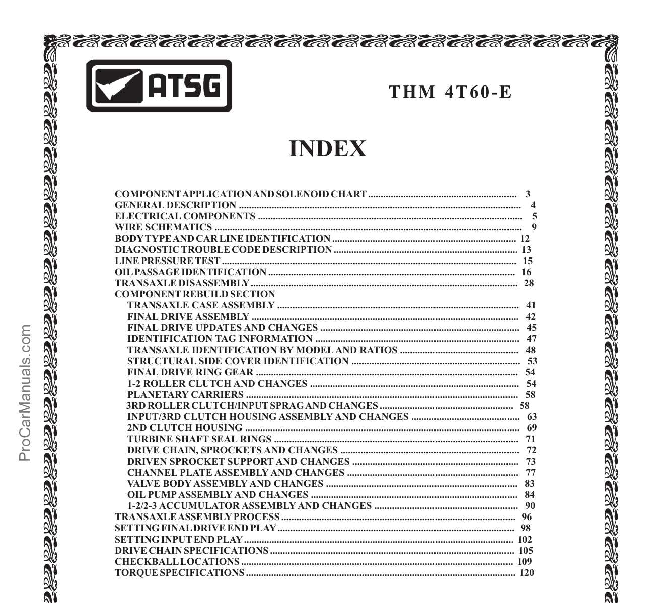 THM 4T60-E – ATSG (Automatic Transmission Service Group) – PDF Download