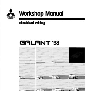 Mitsubishi Galant 1998 Wiring Diagrams