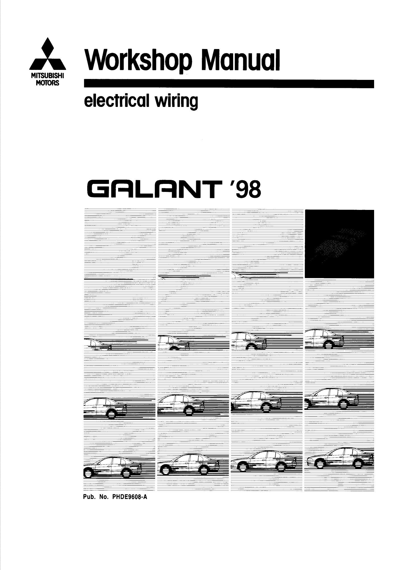Mitsubishi Galant 1998 Wiring Diagrams