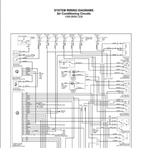 BMW 328i 1996 Electrical Wiring Diagrams