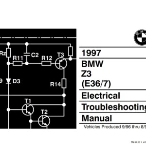 BMW Z3 E36/7 1997 Electrical Troubleshooting Manual