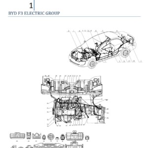 BYD F3 Electric System Manual