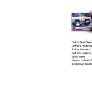 Land Rover Discovery 2 2000 NAS Electrical Circuit Diagrams