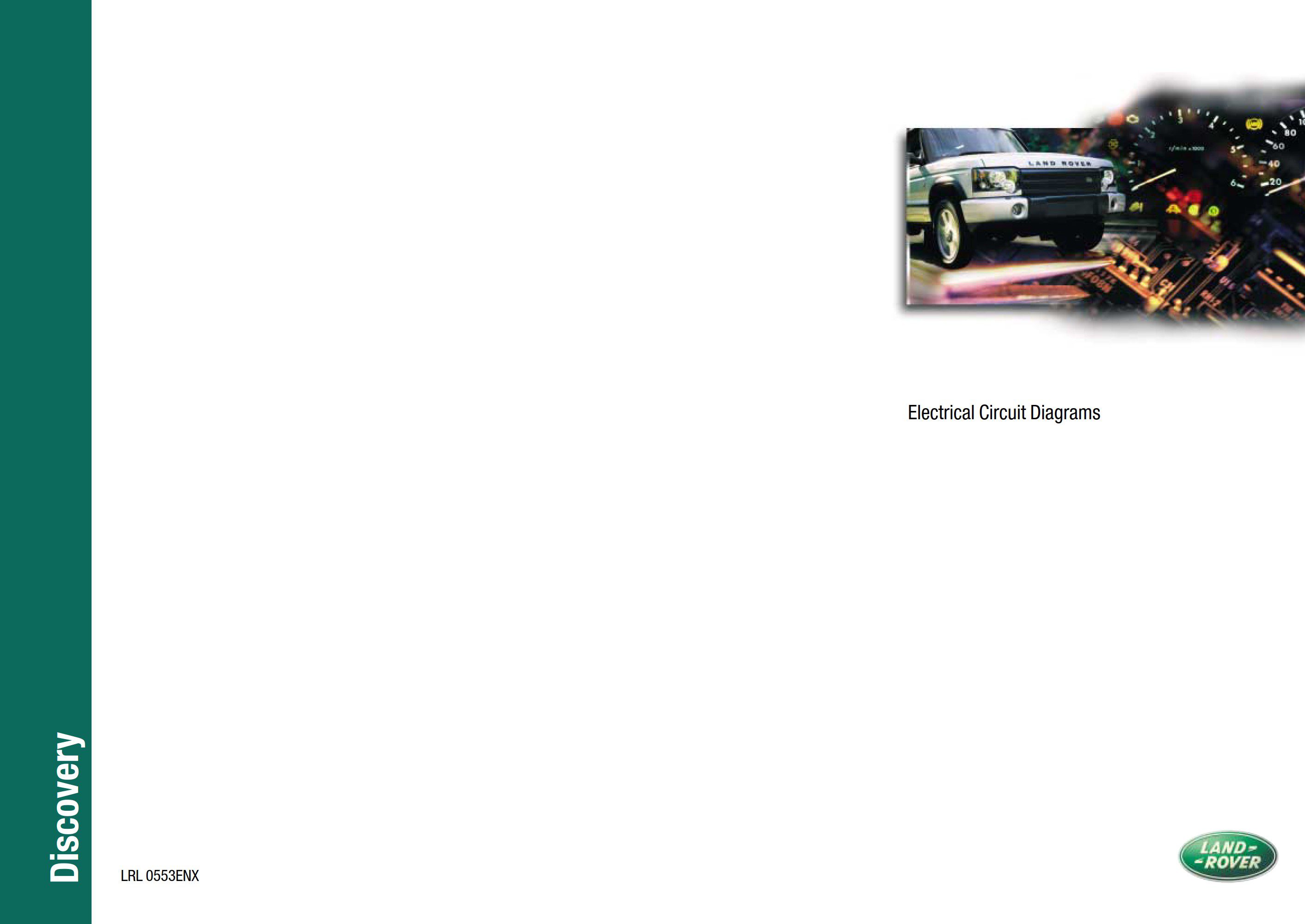 Land Rover Discovery 2003 Series II Electrical Circuit Diagrams LHD