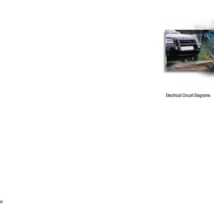 Land Rover Freelander 1 MY02 Electrical Circuit Diagrams LRL0487ENX