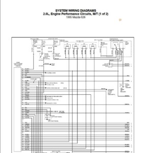 Mazda 626 1995 Wiring Diagram