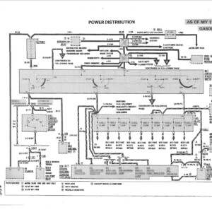 Mercedes-Benz W124 ETM Electrical Trobleshoot Manual