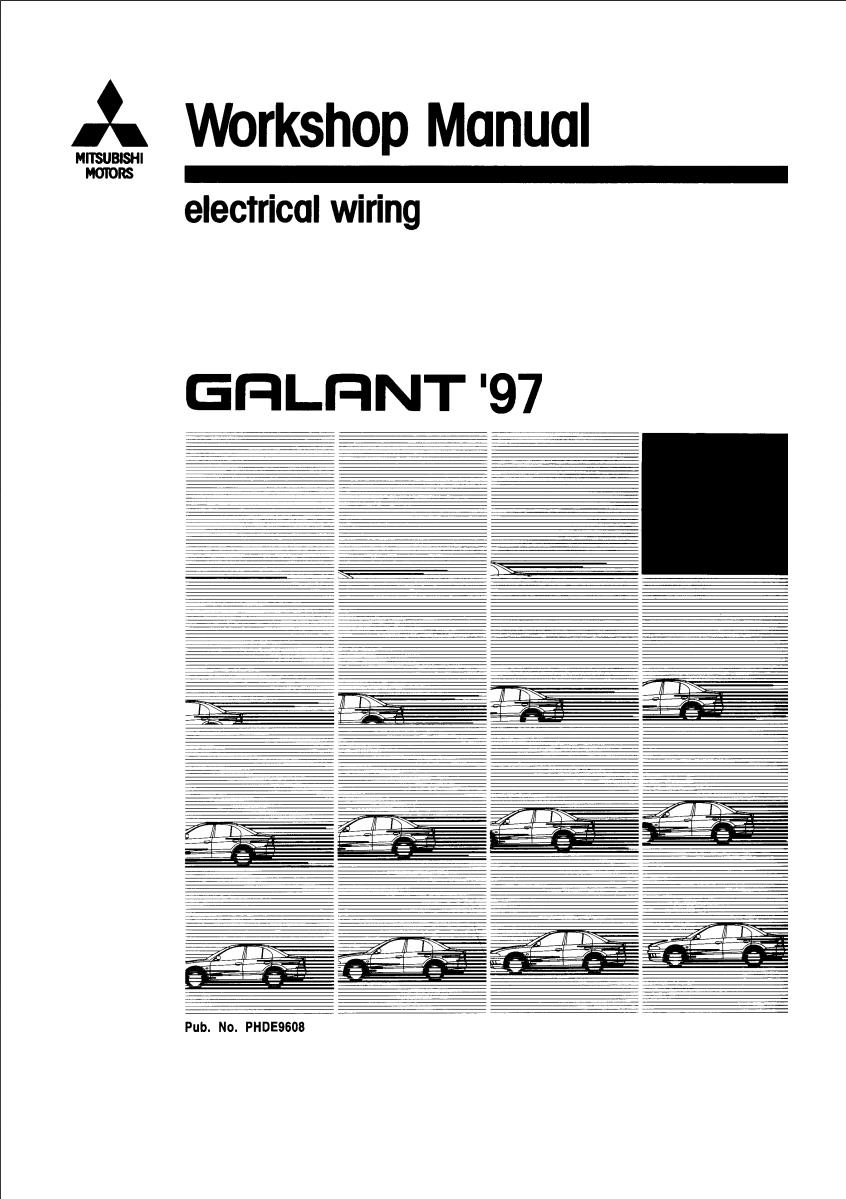 Mitsubishi Galant 1997 Electrical Wiring Diagram