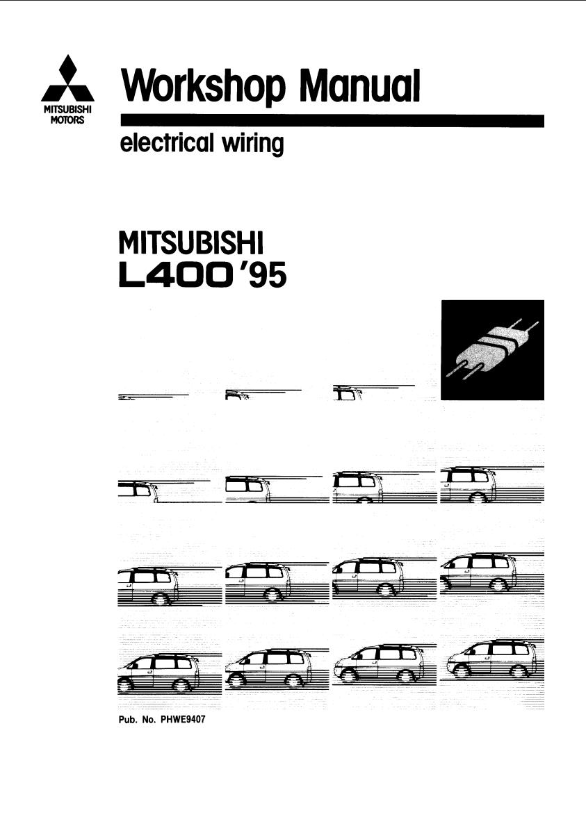 Mitsubishi L400 1995 Electrical Wiring Manual
