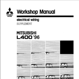 Mitsubishi L400 1996 Electrical Wiring Manual