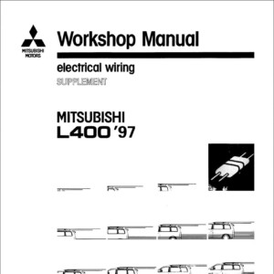 Mitsubishi L400 1997 Electrical Wiring Manual