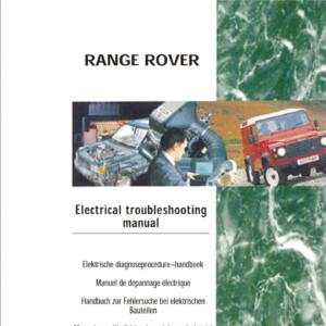 Range Rover Classic MY95 Electrical Troubleshooting Manual RHD
