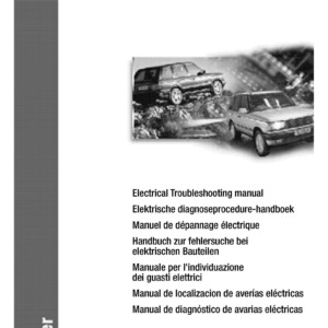 Range Rover P38 MY96 Electrical Troubleshooting Manual