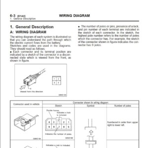 Subaru Legacy 1998 MSA5TCD98L Electrical Wiring Diagram