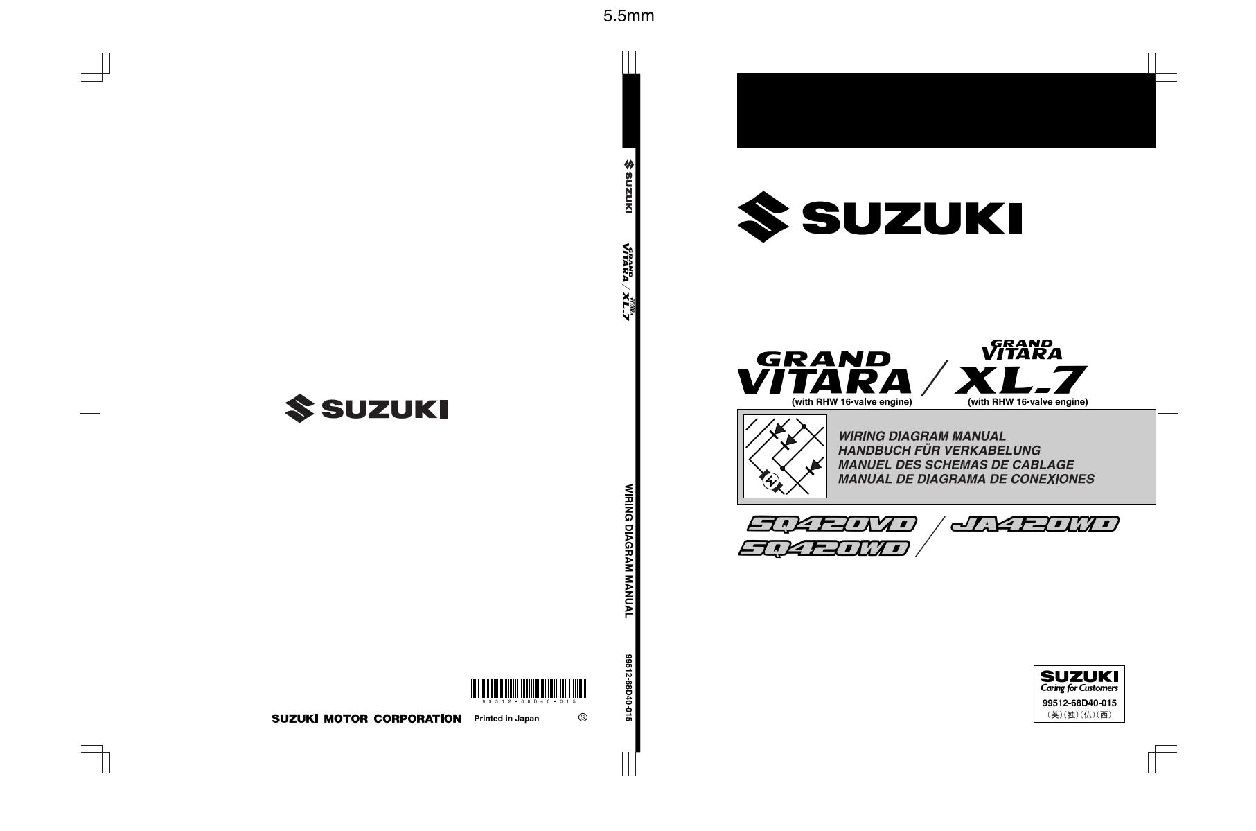 Mizumo Auto Head Gasket & Bolts Set For 01-06 Suzuki Grand Vitara XL-7 2.7L H27A – MLS Kit