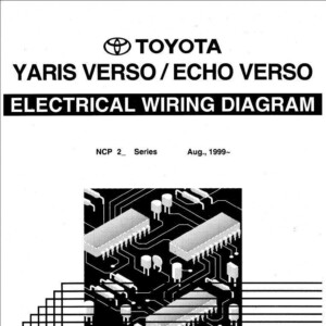Toyota Echo Verso 1999 Wiring Diagrams