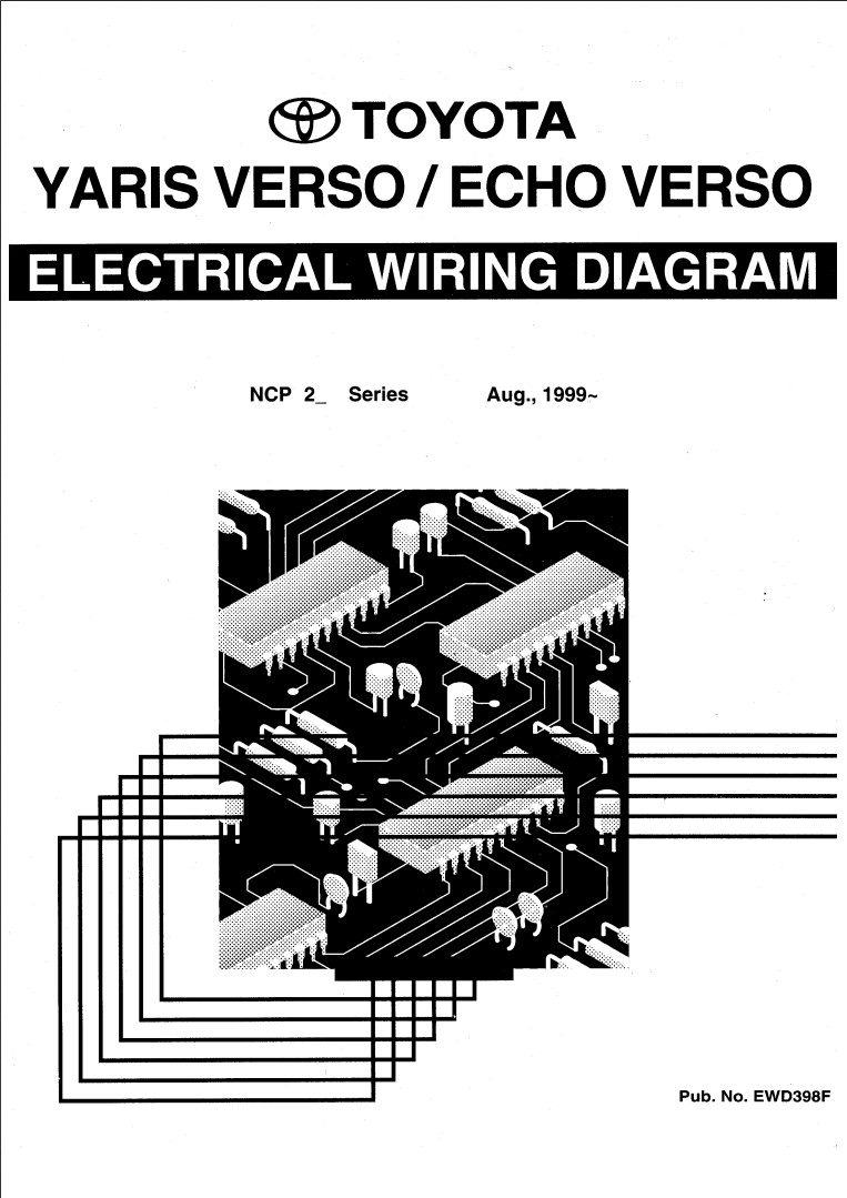 Toyota Echo Verso 1999 Wiring Diagrams