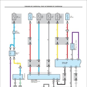Toyota Rav4 2011 - 2012 Electrical Wiring Diagrams