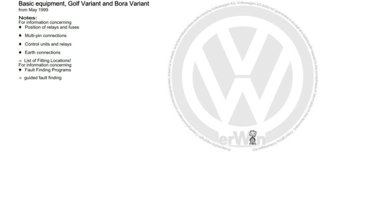 Volkswagen Golf 4 - ProCarManuals.com