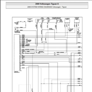 Volkswagen Tiguan 2009 Wiring Diagram