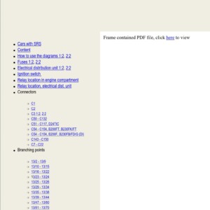 Volvo 940 1995 Wiring Diagrams TP3908202