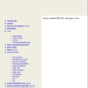Volvo Models S70 V70 C70 Late 1999 Version Wiring Diagrams TP3941202