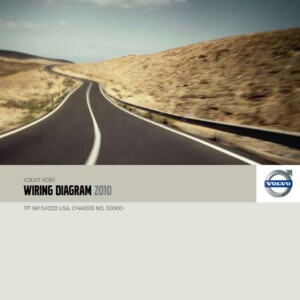 Volvo XC60 Wiring Diagram TP 39154202 USA CHASSIS NO 50000-